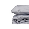 Lessentiel Satin Double Quilt Cover Set Elegant - Grey Grey