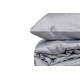 Satin Double Quilt Cover Set Elegant - Grey Grey Lessentiel Satin Double Quilt Cover Set Elegant - Grey Grey