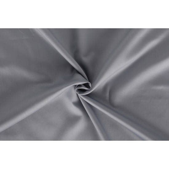 Satin Double Quilt Cover Set Elegant - Grey Grey Lessentiel Satin Double Quilt Cover Set Elegant - Grey Grey