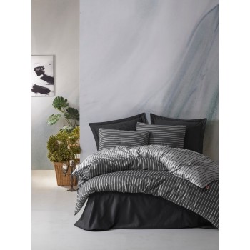 Bamboo Double Quilt Cover Set Bamboo - Anthracite Anthracite
Grey
