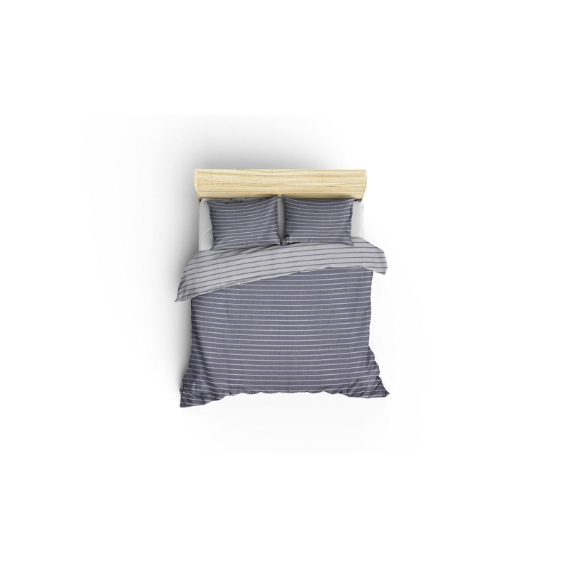 Lessentiel Bamboo Double Quilt Cover Set Bamboo - Blue Blue