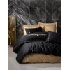 Lessentiel Satin Double Quilt Cover Set Gloria - Gold Black
Gold