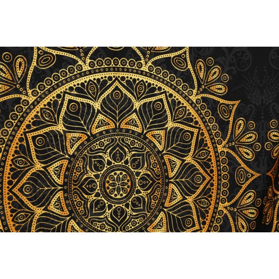 Lessentiel Satin Double Quilt Cover Set Alvina - Gold Gold
Black