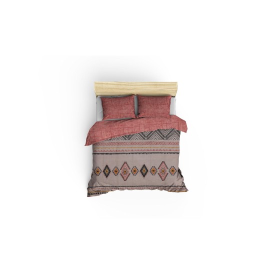 Lessentiel Ranforce Double Quilt Cover Set Felix - Tile Red Tile Red
Yellow
White
Black