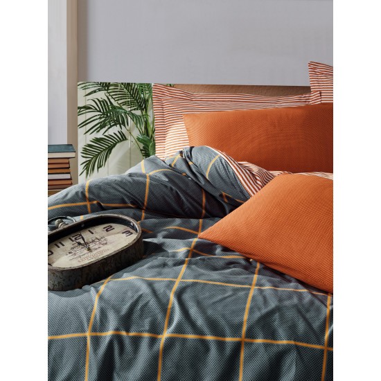 Ranforce Double Quilt Cover Set Stark - Cinnamon Cinnamon
Dark Blue