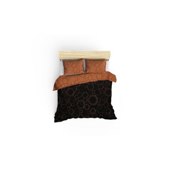 Ranforce Double Quilt Cover Set Dawn - Copper Copper
Black Lessentiel Ranforce Double Quilt Cover Set Dawn - Copper Copper
Black