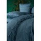 Satin Double Quilt Cover Set Sante - Petrol Blue Petrol Blue Lessentiel Satin Double Quilt Cover Set Sante - Petrol Blue Petrol Blue