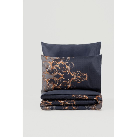 Satin Double Quilt Cover Set Sarina - Dark Blue Dark Blue
Gold Lessentiel Satin Double Quilt Cover Set Sarina - Dark Blue Dark Blue
Gold