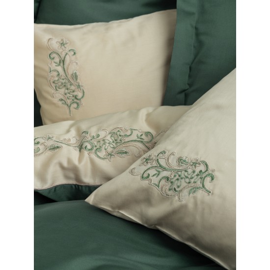 Satin Double Quilt Cover Set Andy - Green Green
Ecru Lessentiel Satin Double Quilt Cover Set Andy - Green Green
Ecru
