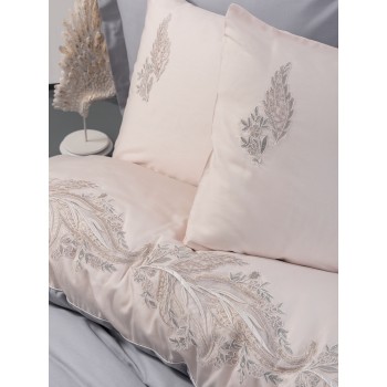 Satin Double Quilt Cover Set Sheen - Grey Grey
Powder