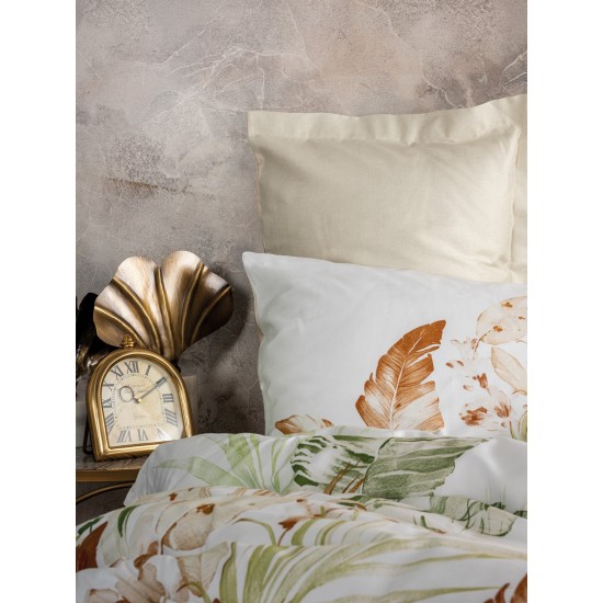 Lessentiel Satin Double Quilt Cover Set Luster - Beige Beige
White
Green
