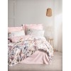 Lessentiel Satin Double Quilt Cover Set Dalya - Powder Powder