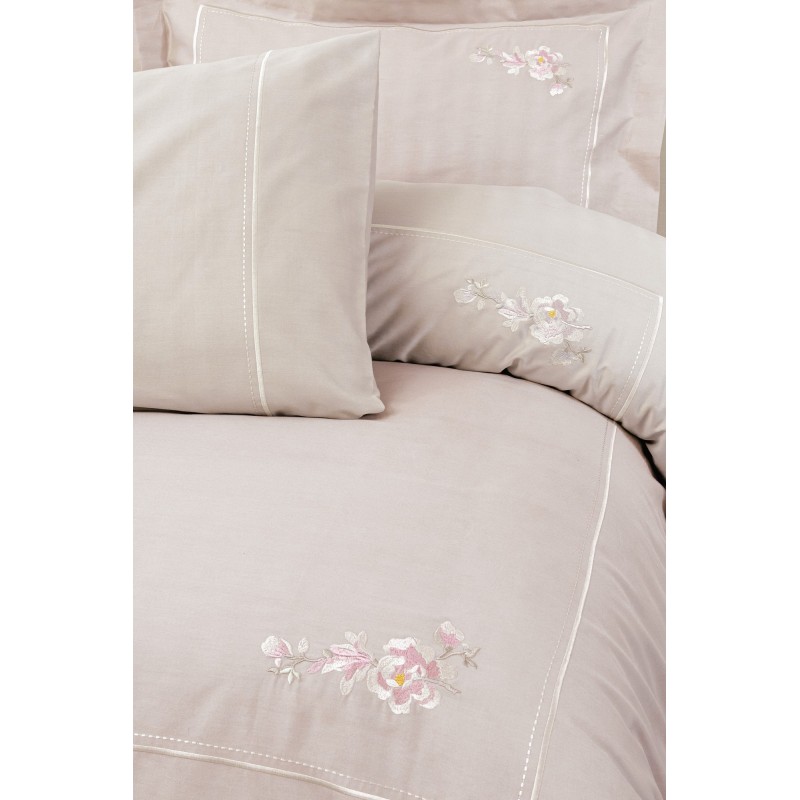 Lessentiel Satin Double Quilt Cover Set Alameda - Lilac Lilac