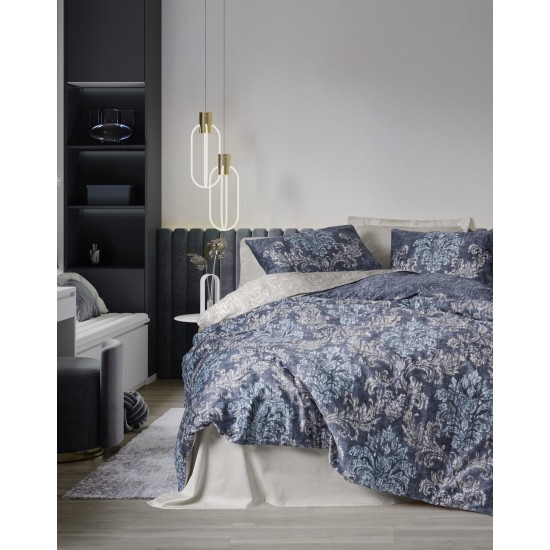 Satin Double Quilt Cover Set Owen - Beige Beige Lessentiel Satin Double Quilt Cover Set Owen - Beige Beige