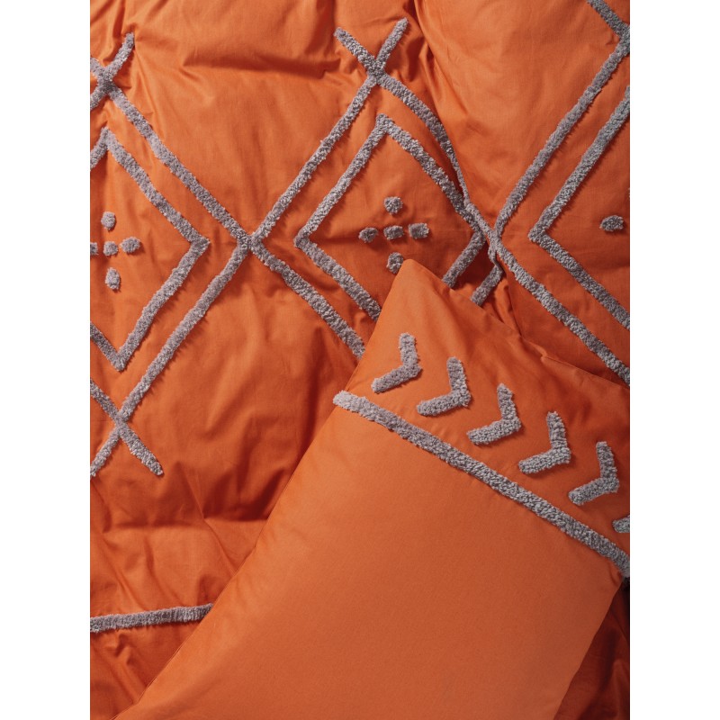 Lessentiel Ranforce Double Quilt Cover Set Liya - Tile Red Tile Red
Beige