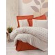 Ranforce Double Quilt Cover Set Joli - Tile Red Tile Red
White Lessentiel Ranforce Double Quilt Cover Set Joli - Tile Red Tile Red
White