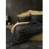 Lessentiel Ranforce Double Quilt Cover Set Veta - Gold Gold
Black