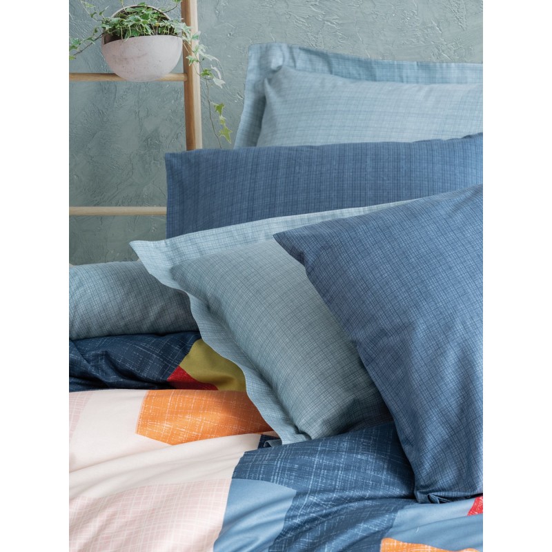 Lessentiel Ranforce Double Quilt Cover Set Cosy - Blue Blue
Orange
Red
Pink