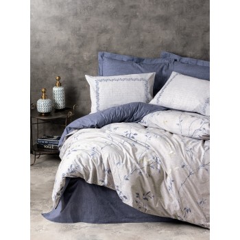 Ranforce Double Quilt Cover Set Nitsa - Dark Blue Dark Blue
Light Grey