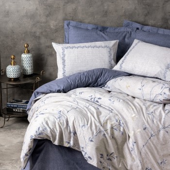 Ranforce Double Quilt Cover Set Nitsa - Dark Blue Dark Blue
Light Grey