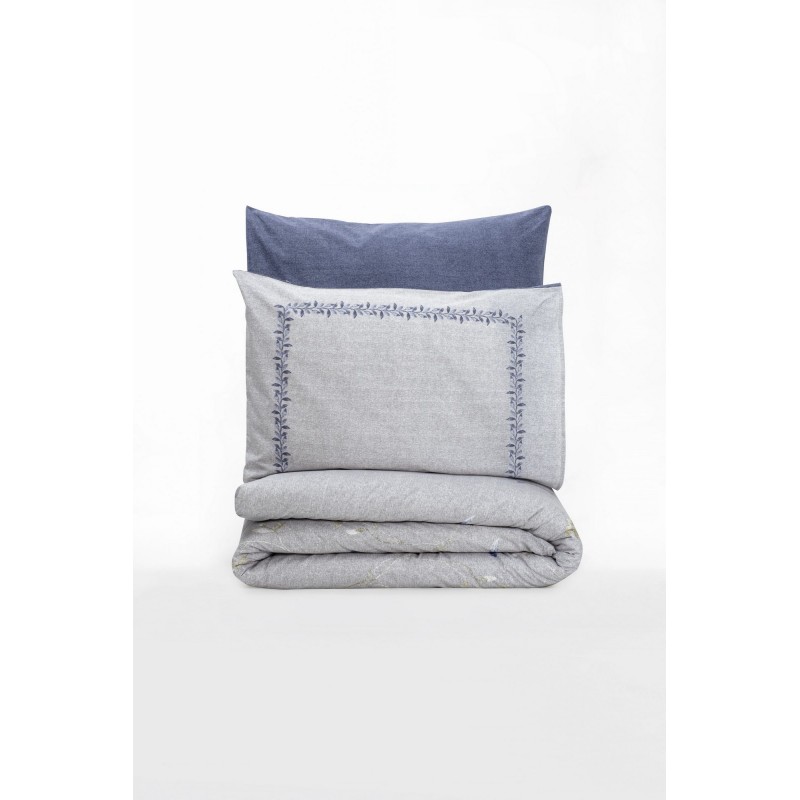 Lessentiel Ranforce Double Quilt Cover Set Nitsa - Dark Blue Dark Blue
Light Grey