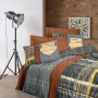 Ranforce Double Quilt Cover Set Ramiro - Cinnamon Cinnamon