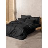 Lessentiel Ranforce Double Quilt Cover Set Plaid - Black Black