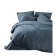 Ranforce Double Quilt Cover Set Plain - Anthracite Anthracite