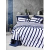 Lessentiel Ranforce Double Quilt Cover Set Nifty - Dark Blue Dark Blue