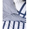 Lessentiel Ranforce Double Quilt Cover Set Nifty - Dark Blue Dark Blue