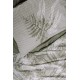 Ranforce Double Quilt Cover Set Frond - Khaki Khaki