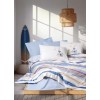 Lessentiel Ranforce Double Quilt Cover Set Moreno - Blue Blue