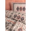 Lessentiel Ranforce Single Quilt Cover Set Kateri - Salmon Salmon