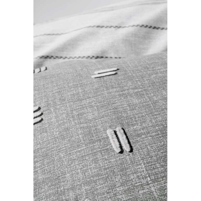 Lessentiel Ranforce Double Quilt Cover Set Patara - Grey Grey