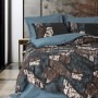 Ranforce Double Quilt Cover Set Senso - Petrol Green Petrol Green