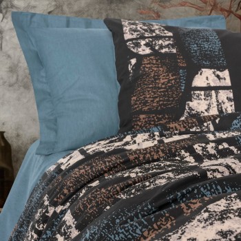 Ranforce Double Quilt Cover Set Senso - Petrol Green Petrol Green