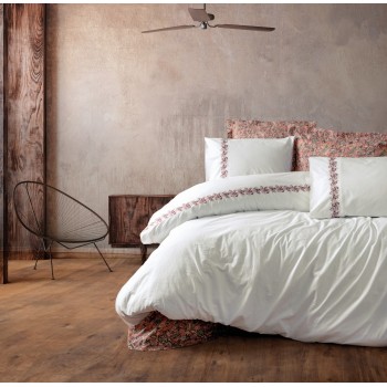 Ranforce Double Quilt Cover Set Voyager - Pink Pink