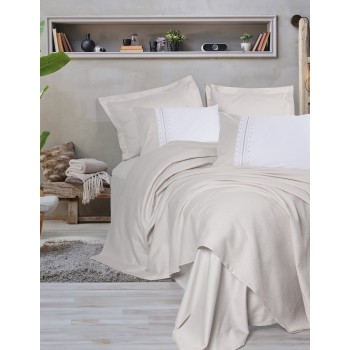 Double Pique Set Chaste - Stone Stone