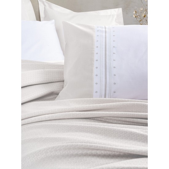Lessentiel Double Pique Set Chaste - Stone Stone