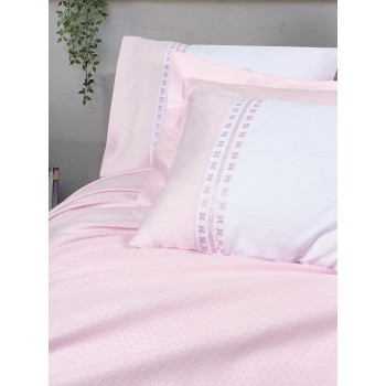 Double Pique Set Spruce - Powder Powder