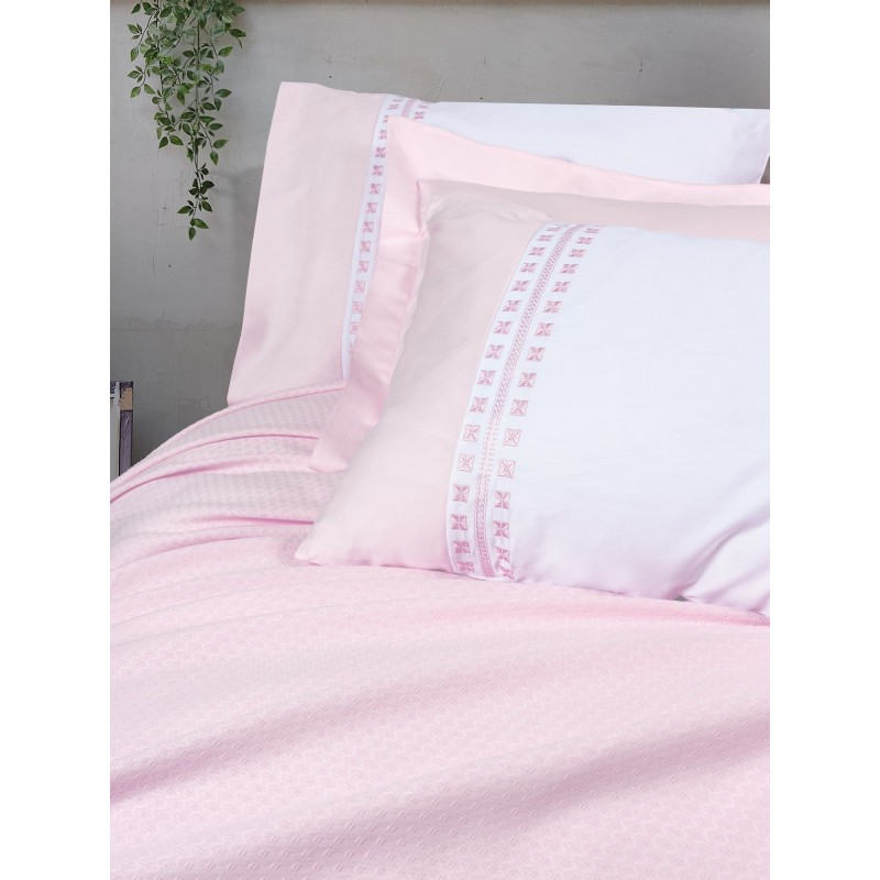 Lessentiel Double Pique Set Spruce - Powder Powder