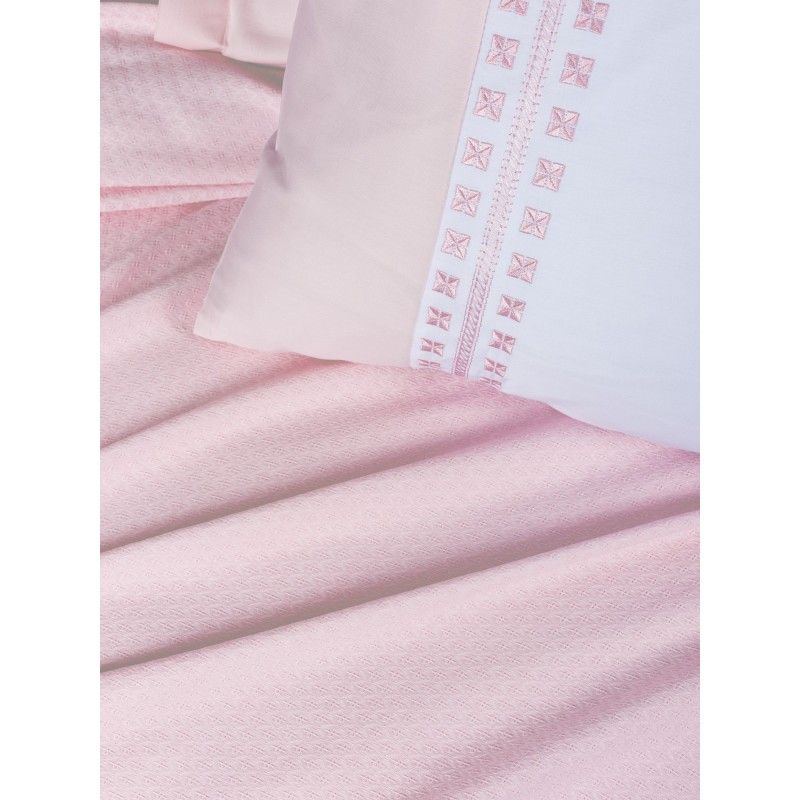 Lessentiel Double Pique Set Spruce - Powder Powder