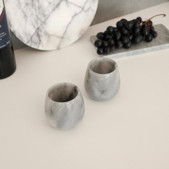 Coffee Cup (2 Pieces) MAR09840206D Grey Coffee Cup (2 Pieces) MAR09840206D Grey