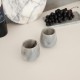Coffee Cup (2 Pieces) MAR09840206D Grey Coffee Cup (2 Pieces) MAR09840206D Grey
