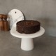 Cake Serving Plate MAR09340602D White Cake Serving Plate MAR09340602D White