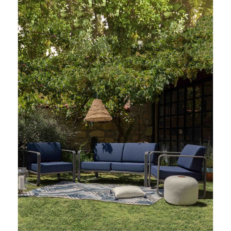 Garden 1-Seat Sofa 700301 - Dark Blue Dark Blue