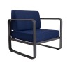 Garden 1-Seat Sofa 700301 - Dark Blue Dark Blue