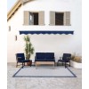 Garden 1-Seat Sofa 600301 - Dark Blue Dark Blue