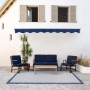 Garden 1-Seat Sofa 600301 - Dark Blue Dark Blue