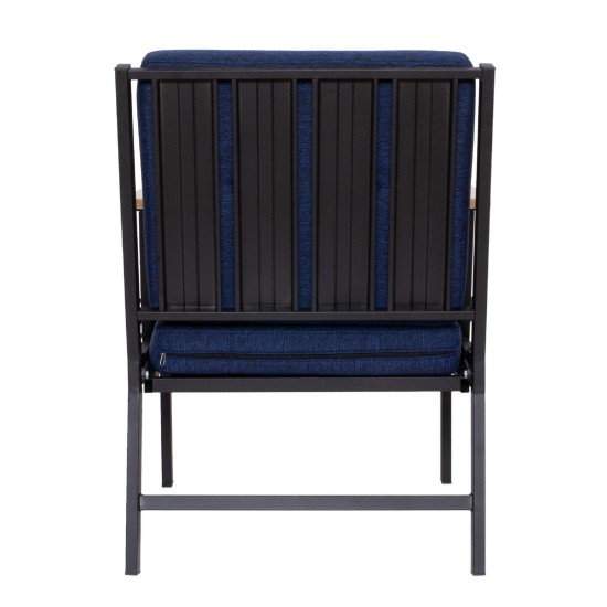 Garden 1-Seat Sofa 600301 - Dark Blue Dark Blue Garden 1-Seat Sofa 600301 - Dark Blue Dark Blue